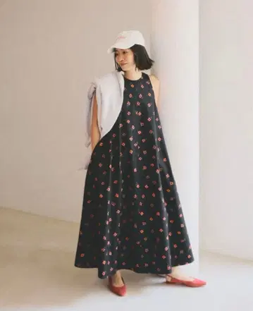 Spick&Span 미품 Higuchi *S 플라워 프린트 원피스