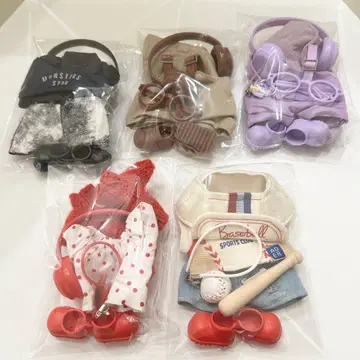 17cm 봉제 인형 코스튬 세트