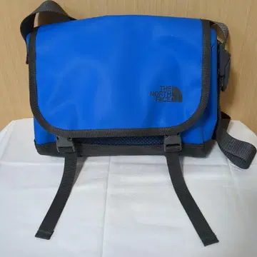 THE NORTH FACE 메신저 백 사선 블루 남성용