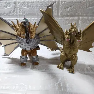 킹 기드라 소프트 비닐 메카 킹 기드라 피규어