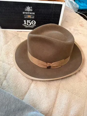 STETSON 울 햇 7 1/8 브라운