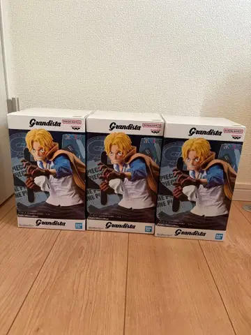 원피스 Grandista 사보 피규어 3개 세트