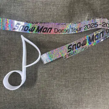 Snow Man ON 돔 투어 은색 테이프, 낙하물 세트