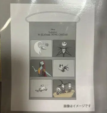 새상품 디즈니 나이트메어 비포 크리스마스 월 포켓 잭&제로