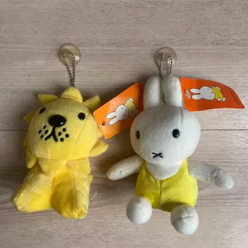 미피 라이온 봉제 인형 헤이세이 레트로 마스코트 키링 당시 물건