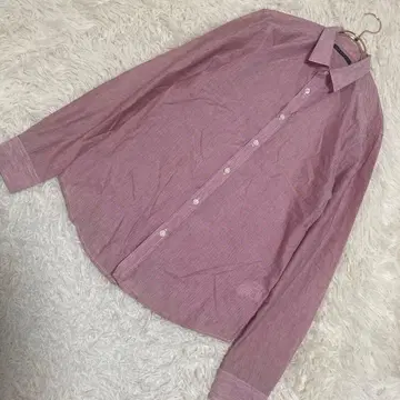 theory 셔츠 핑크 S 스트라이프 비즈니스 수트 포멀