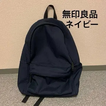 [MUJI] 새상품급 네이비 심플 백팩