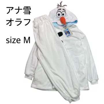 [ size M ] 미사용 새상품 안나 올라프 인형옷 파자마