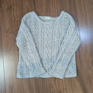 SHIPS 로우 게이지 케이블 니트 풀오버