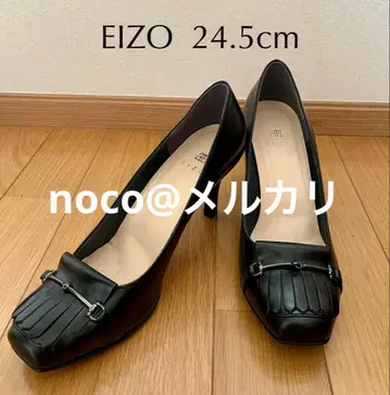시착만 한 상품! EIZO 블랙 펌프스 24.5cm