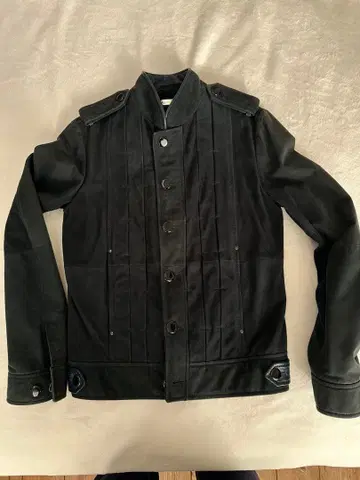 barnabe'hardy 네이비 스웨이드 자켓