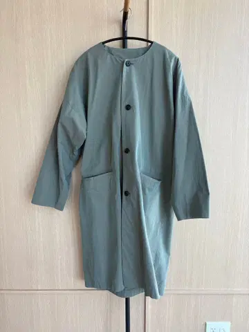 [새상품급] ARTS&SCIENCE 노카라 코트 올리브 2021AW