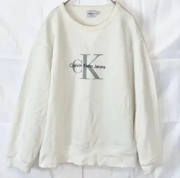 Calvin Klein Jeans 맨투맨 트레이닝복 S 사이즈 구제 의류