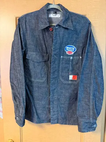 Bartack 다크 데님 커버올 M