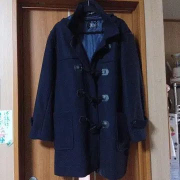 학교 지정 (키보가오카, 츄칸) Pride 더플 코트 네이비 L.L.