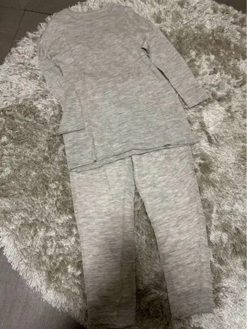 PRISTINE 그레이 룸웨어 알파카  미사용 새상품 M