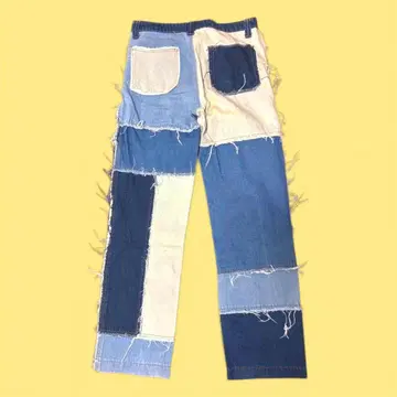 JADED LONDON [패치워크] 데님 팬츠 W30