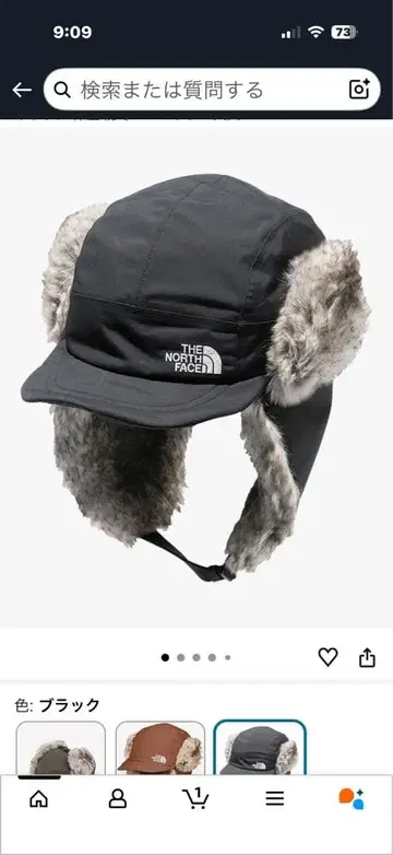 THE NORTH FACE 블랙 플라이트 캡