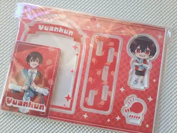 컬러풀 피치 트레이딩 카드 포함 트레이딩 카드 스탠드 유안군