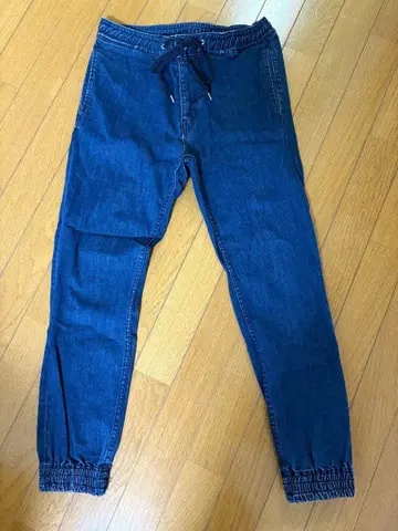 유나이티드 애로우즈 데님 조거 팬츠 인디고 M