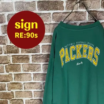 NFL PACKERS 패커스 프린트 로고 디자인 트레이닝복