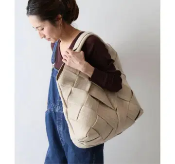 NOMADIS 뜨개질 토트백 노마디스