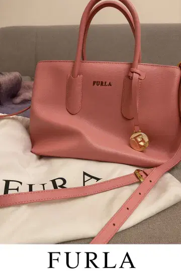 FURLA 핑크 토트백