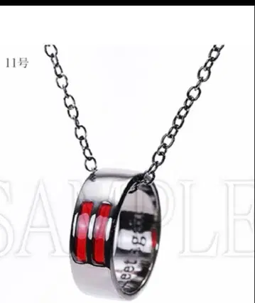 에반게리온 30th 기념 마지막 시자 나기사 카오루전 DSS 초커풍 반지