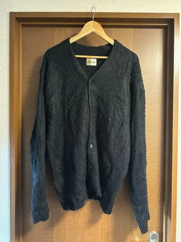 타운크라프트 샤기 가디건 모헤어 가디건