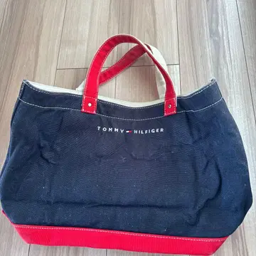TOMMY HILFIGER 토트백 네이비/레드
