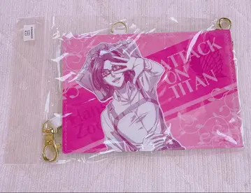새상품 진격의 거인 한지 접이식 패스 케이스 히나타보코 ver.