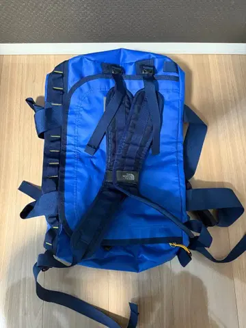 THE NORTH FACE 더플 블루/옐로우 컬러 42l