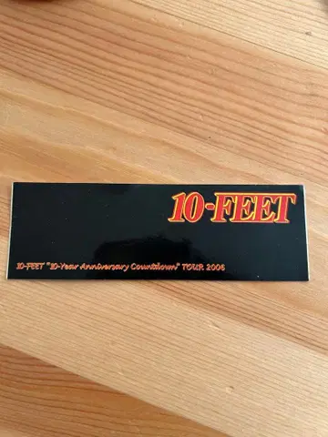 10-feet 2006년 투어 스티커