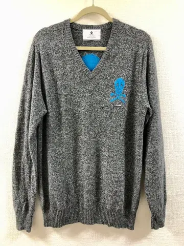 [ MARK&LONA ] 마크앤로나 스웨터 스컬 그레이 XL 사이즈