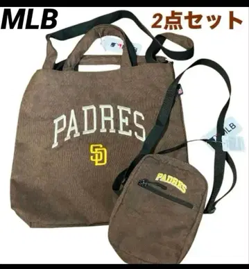 새상품 MLB 파드레스 토트백 미니 숄더백 2세트