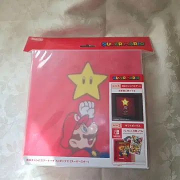 슈퍼 마리오 빛나는 캔버스 아트