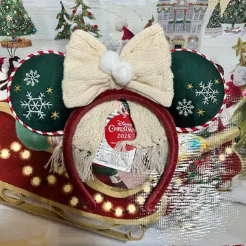 디즈니 크리스마스 머리띠 2025