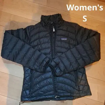 patagonia 여성용 S 블랙 다운 자켓