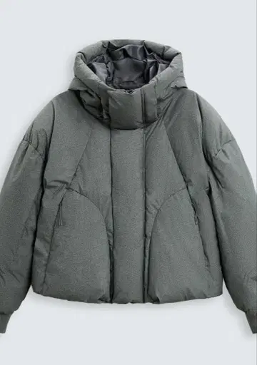 ZARA 박시 핏 퀼팅 자켓