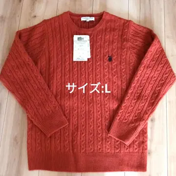 니트 스웨터 U.S. POLO ASSN POLO 상의 익명 즉시