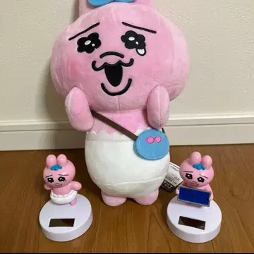 빤쮸토끼 3세트 봉제 인형 흔들흔들 솔라