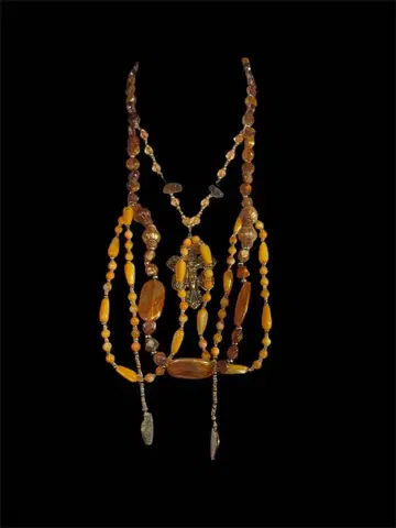 Amber Chain Layer Necklace