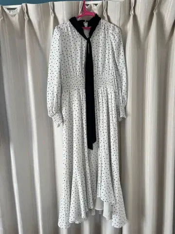 아푸와이저 리셰 도트 무늬 롱 원피스