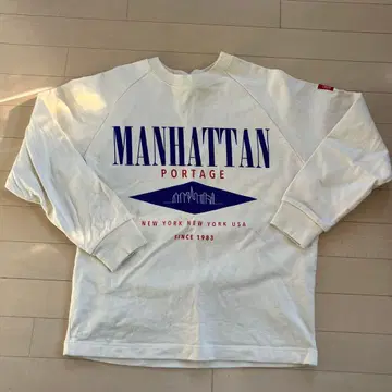 MANHATTAN PORTAGE 래글런 슬리브 트레이닝복