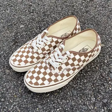 VANS 반스 AUTHENTIC 오센틱 체커 브라운