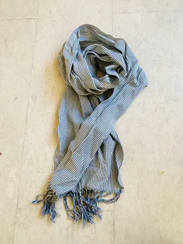 [ 작가 ] 오타니 후사코 씨 린넨코튼 수직 스톨