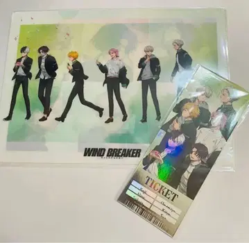 윈블 AGF 2025 한정판 클리어 파일 홀로그램 티켓풍 카드