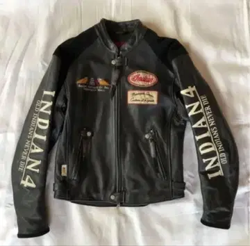 INDIAN INDIANA 4 가죽 자켓