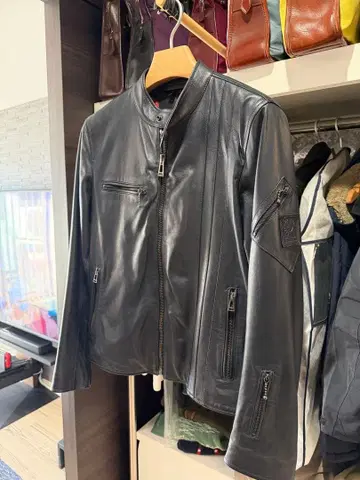 벨스타프 소프넷 더블 네임 가죽 자켓