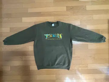 THRASHER 트레이닝복 XL 올리브 그린